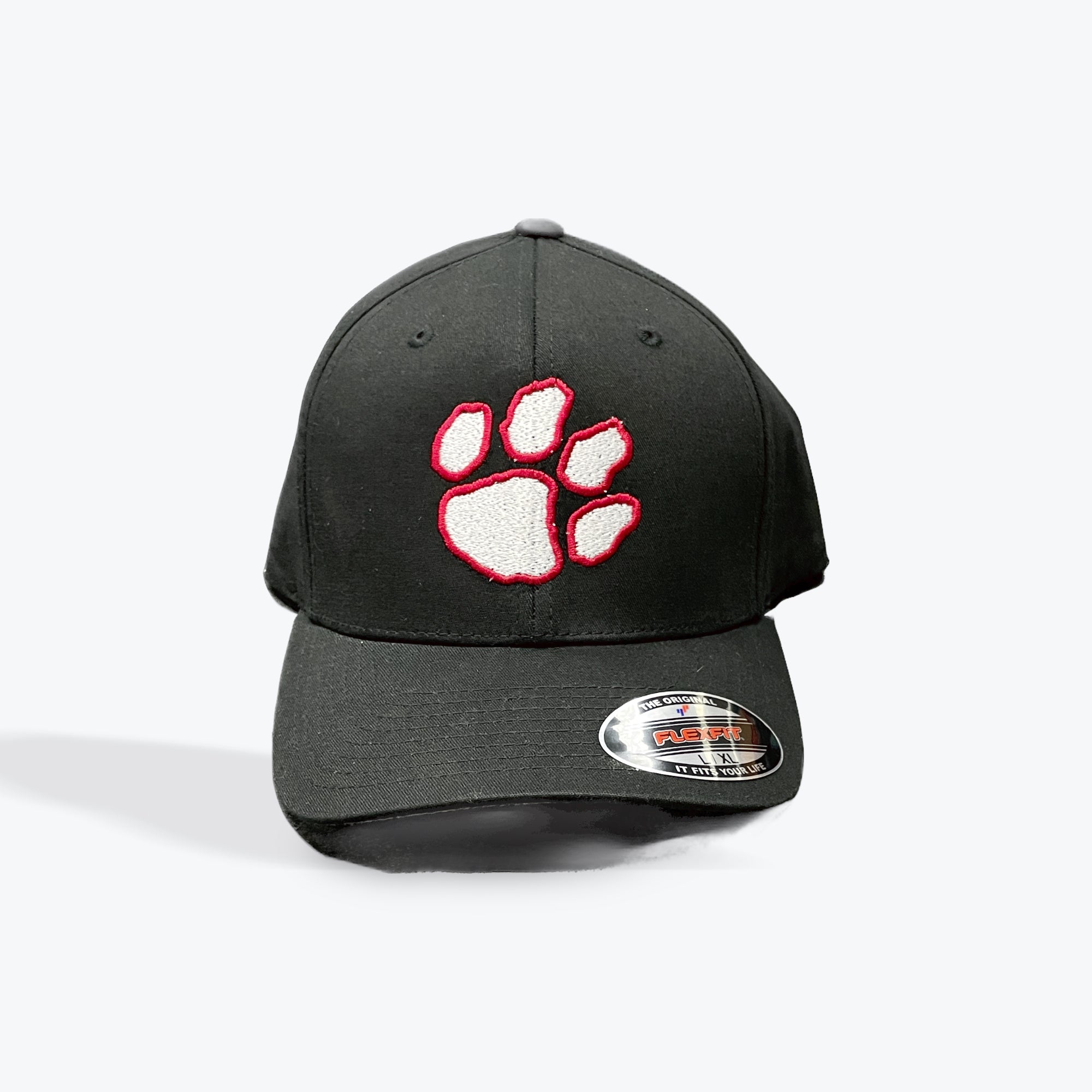 Frostburg State Unviersity Paw Print Hat- Black 